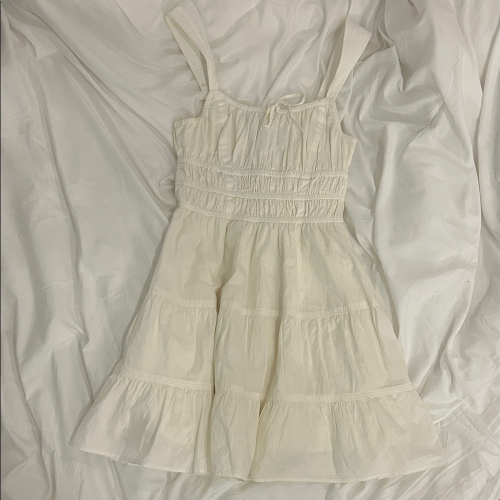 Aritzia White Mini Dress